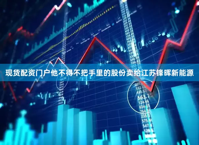 现货配资门户他不得不把手里的股份卖给江苏锋晖新能源